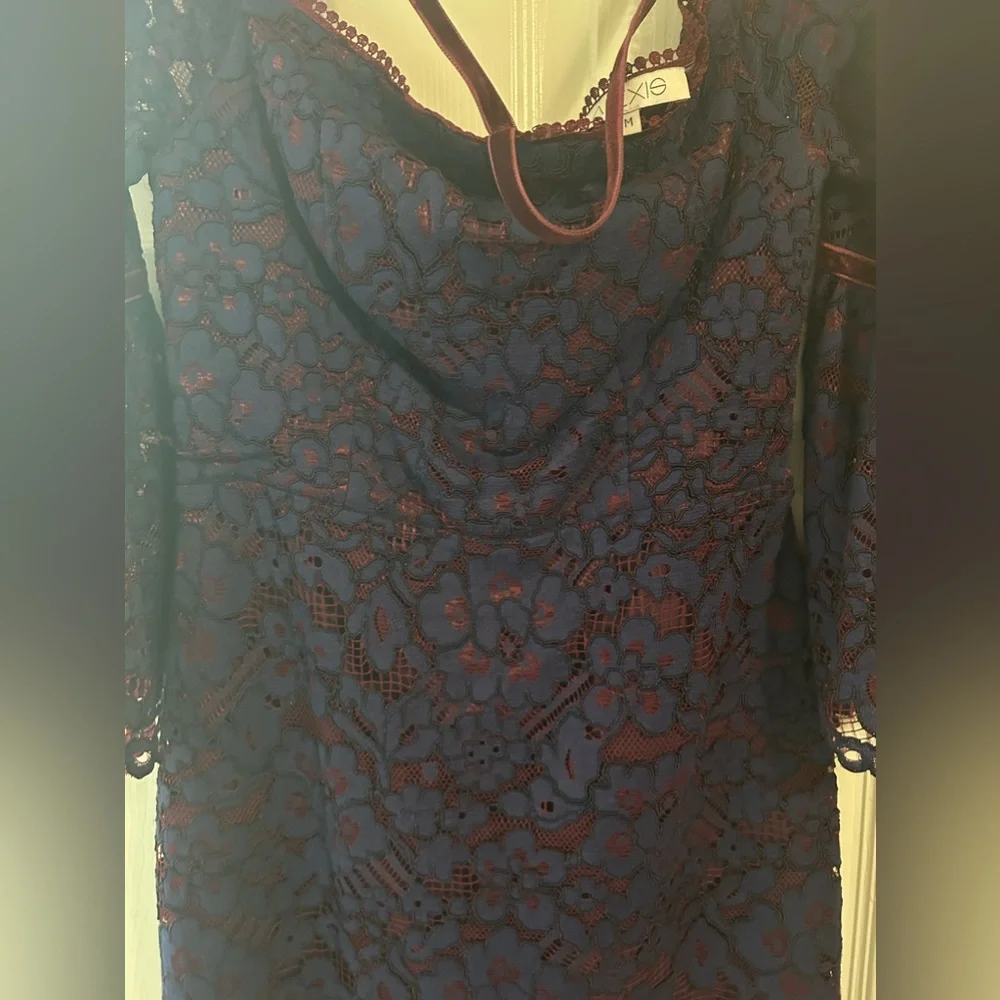 🎉Hp🎉Alexis mid sleeve lined lace dress - Picture 6 of 8